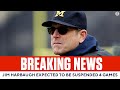 Michigan coach Jim Harbaugh expected to be suspended 4 games, per reports | CBS Sports