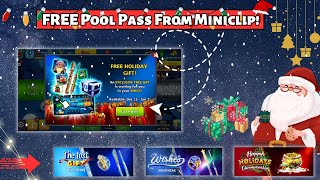 FREE POOL PASS From Miniclip With SO MANY EVENTS In 8 BALL POOL