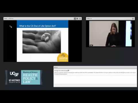 The End of Life Option Act: Clinical and Legal Implications