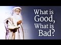 What Is Good What Is Bad Sadhguru