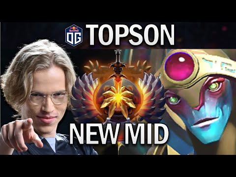 OG.TOPSON ORACLE - NEW MID - DOTA 2 7.29 GAMEPLAY