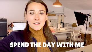 a day in the life of an Etsy shop owner ✂️ laser cutting + sublimation printing
