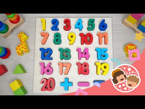 Zahlen lernen von 1 bis 20 für Kinder 🔢 | Zählen & Nummern erkennen | Deutsch Lernen - Litika