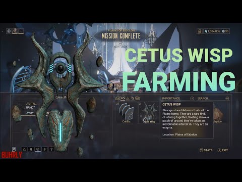 Warframe | EASY Where/ How to Farm CETUS WISP Guide!