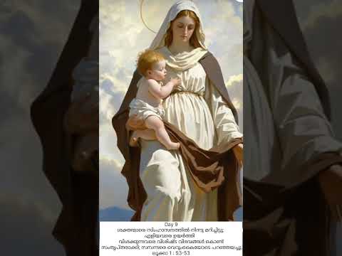 Day 9 With Mother Mary ❤️🩵🩵🩵🙏@343