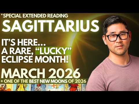 Sagittarius March 2026 - OPPORTUNITIES JUST KEEP COMING - EVERYTHING CHANGES! 🍾 🌠 Tarot Horoscope