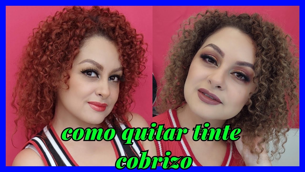 cómo neutralizar tinte cobrizo / Lilyymakeuup