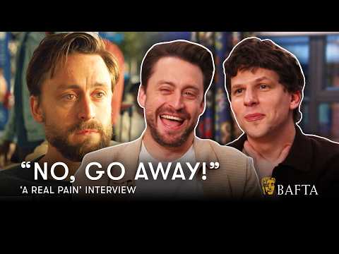 Kieran Culkin's Real-Life Encounter with His A Real Pain Character! | Interview | BAFTA