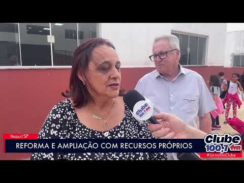 ITAPUÍ: ESCOLA ESTÁ SENDO REFORMADA E AMPLIADA