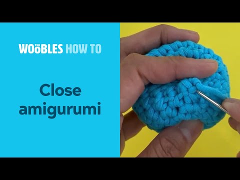 How to close amigurumi