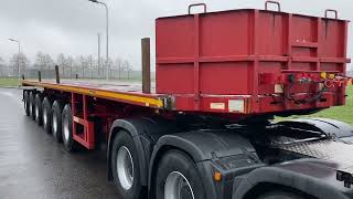 FAYMONVILLE SPNZ-6 platform semi-trailer for sale image 4 FAYMONVILLE SPNZ-6 platform semi-trailer image 4