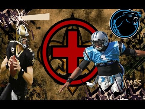 Madden 16 Saints Connected Career Franchise Year 1 - W11 @ Carolina Panthers (Rucker vs CAM NEWTON)