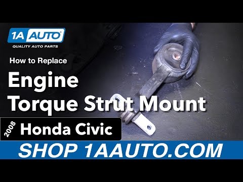 How to Replace Engine Torque Strut Mount 06-11 Honda Civic
