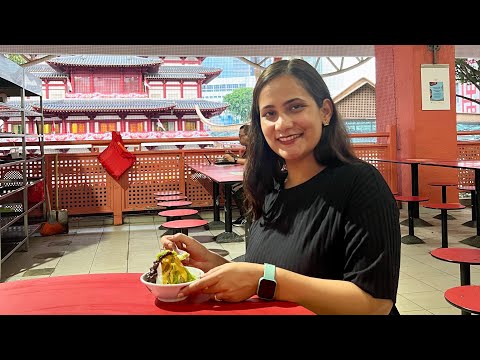 EP 2: Chinatown - VEG food ๐ฑ in Singapore Hawker Centre