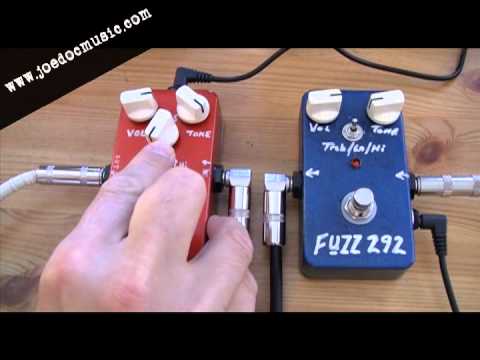 JDM Pedals "Fuzz 292" Custom Silicon Fuzz Pedal Demo