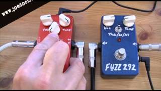 Video thumbnail for JDM Pedals "Fuzz 292" Custom Silicon Fuzz Pedal Demo by JoeDocMusic
