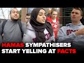 Hamas Sympathisers Start Yelling at Facts