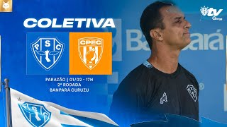 #PapãoTVGingaBet: COLETIVA PÓS JOGO DO TÉCNICO JÚNIOR ROCHA (PAYSANDU 1x0 CAPITÃO POÇO) - AO VIVO