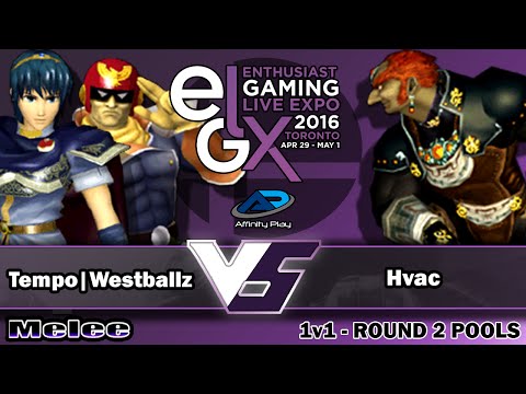 EGLX 2016   SSBM Singles R2 Pools   Tempo Westballz vs Hvac