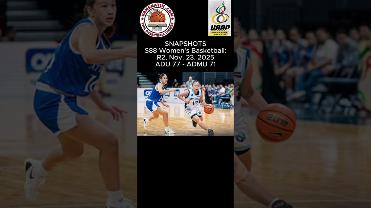 Snapshots: Women's Basketball - Adamson 77 - Ateneo 71