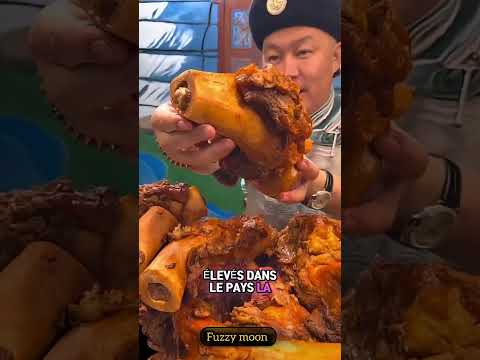 Du bœuf le matin, du poulet à midi, et de l’agneau le soir.