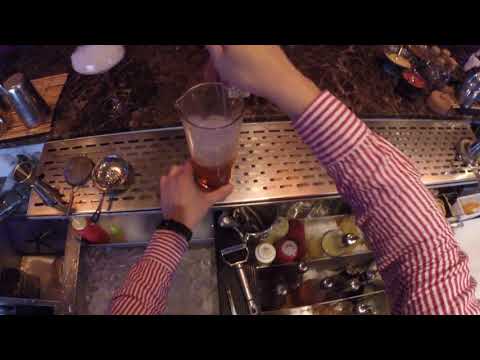 How to make Manhattan cocktail by Mr.Tolmach