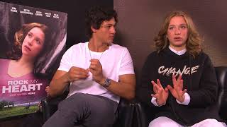 Emilio Sakraya & Lena Klenke Interview ROCK MY HEART - Freunde - Filmset und Backstage