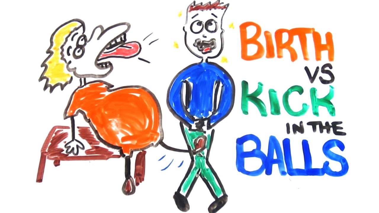 What Hurts More: Childbirth Or A Kick In The Balls? Science Answers