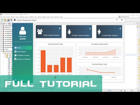 JavaFX Full Tutorial - Student Management System with Source Code