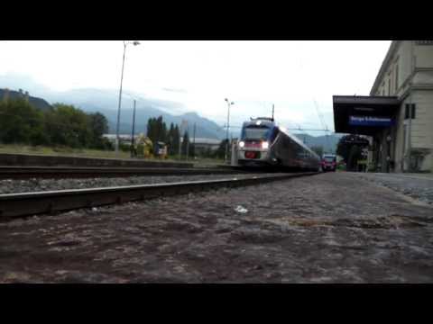 1^P.  INCROCIO SERALE DI TRENI JAZZ : BORGO S. DALMAZZO  (CN) 16 - 9 - 2014.