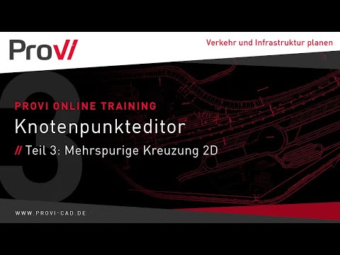 Knotenpunkteditor Teil 3 – Mehrspurige Kreuzung 2D