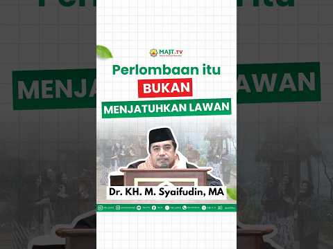 Perlombaan itu BUKAN menjatuhkan lawan#mtq #musabaqoh  #fastabiqulkhoirot  #kebaikan #ngaji