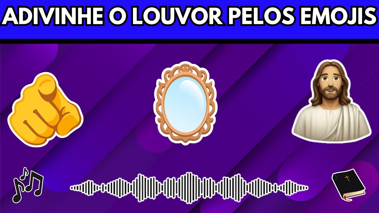 Adivinhe a Música Gospel Pelos Emojis - Desafio Gospel