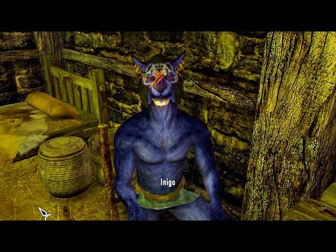 Inigo is telling why he tried to kill his friend. Skyrim Anniversary Edition
