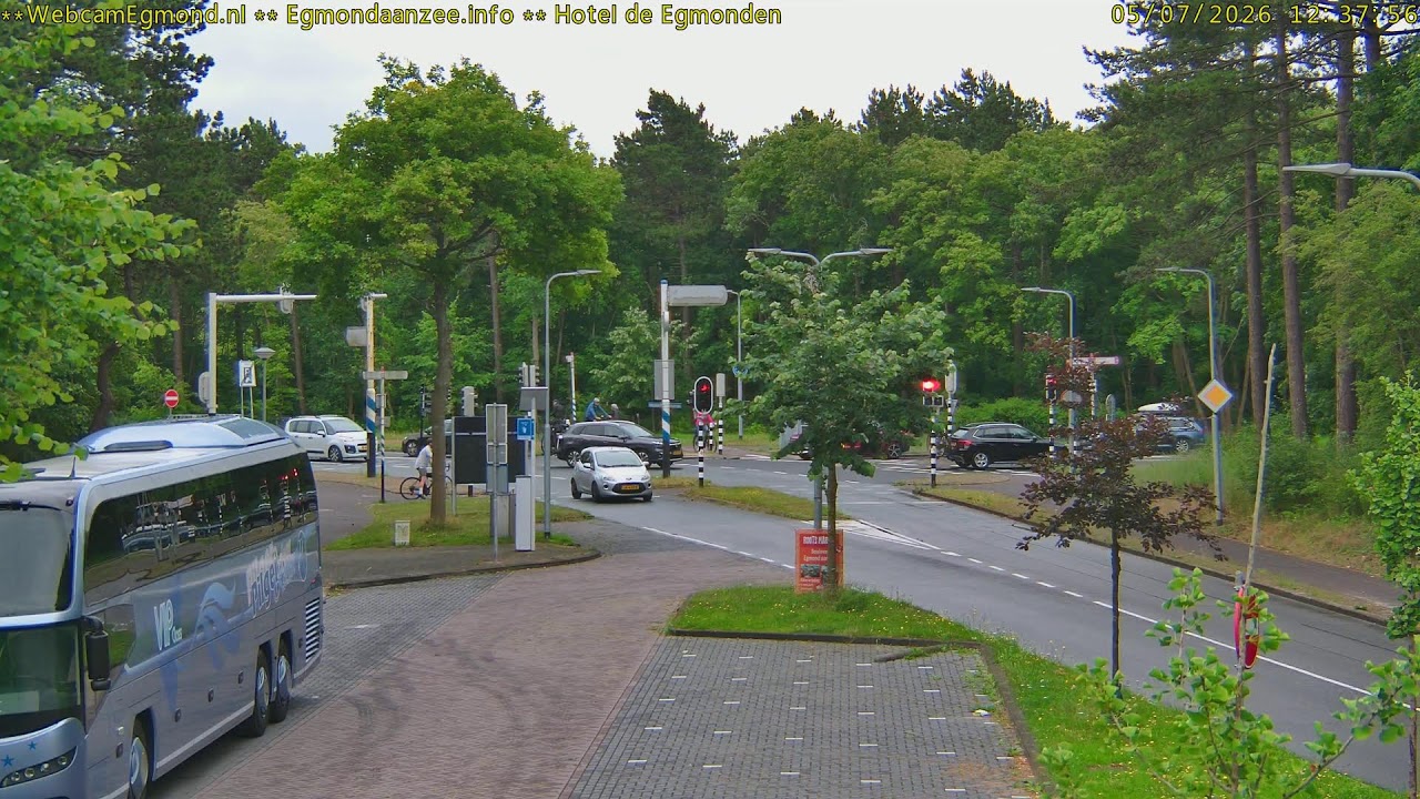 Live webcam view of Egmond aan Zee Seaside View