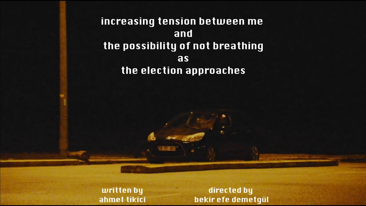 increasing tension between me and the possibility of not breathing as the election approaches