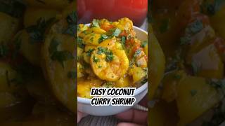 Download lagu COCONUT CURRY SHRIMP!🤤#begreedyeats #curryshrimp #coconutmilk #cooking #caribbean #curry #recipes mp3