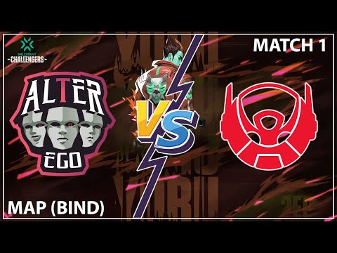 BIGETRON ASTRO VS ALTER EGO - VALORANT CHALLENGERS INDONESIA STAGE 1 WEEK 3 (MATCH 1)