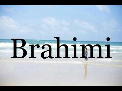 How To Pronounce Brahimi🌈🌈🌈🌈🌈🌈Pronunciation Of Brahimi
