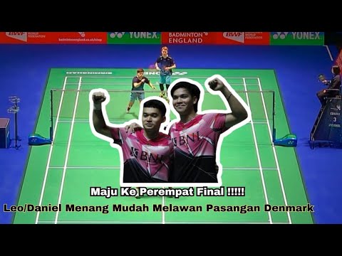 Leo Rolly CARNANDO/Daniel MARTHIN vs  Jeppe BAY/Lasse MØLHEDE | YONEX All England 2023 | R-16