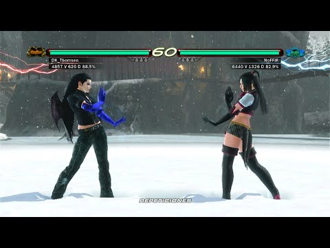 07 Lili Rochefort VS Lili Rochefort - Tekken 6 ( Uchiha x24 ) Gameplay PS3