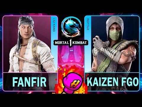 MK1 Fanfir (LIU  KANG) VS Kaizen FGO (REPTILE)🥊Mortal Kombat 1🥊4K 60ᶠᵖˢ