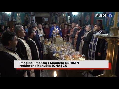 Jurnal MUSCEL TV  08.11.2022 Hram Sfinții Mihail și Gavriil la biserica de lemn din Vișoi