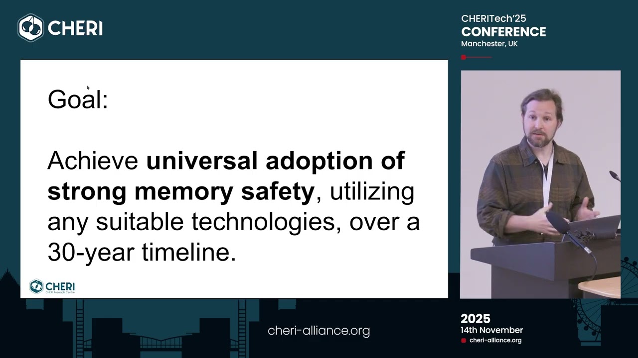 Progress of CHERI - Robert Watson | CHERITech'25