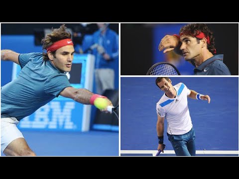 Roger Federer v. Andy Murray | Australian Open 2014 QF Extended Highlights 