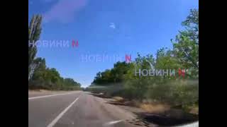 Появилось видео смертельного ДТП, в котором супруги сгорели в Mitsubishi на трассе Одесса-Николаев