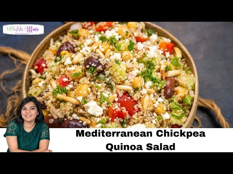 Mediterranean Chickpea Quinoa Salad Recipe