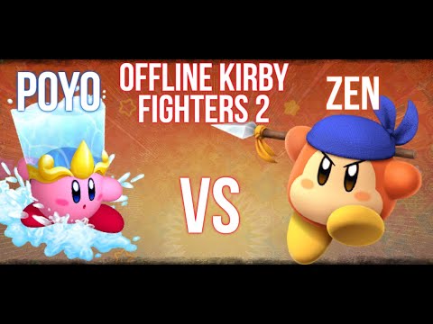 OFFLINE Kirby Fighters 2 - Poyo (Water, and Many More) vs Zen (Bandana Waddle Dee)