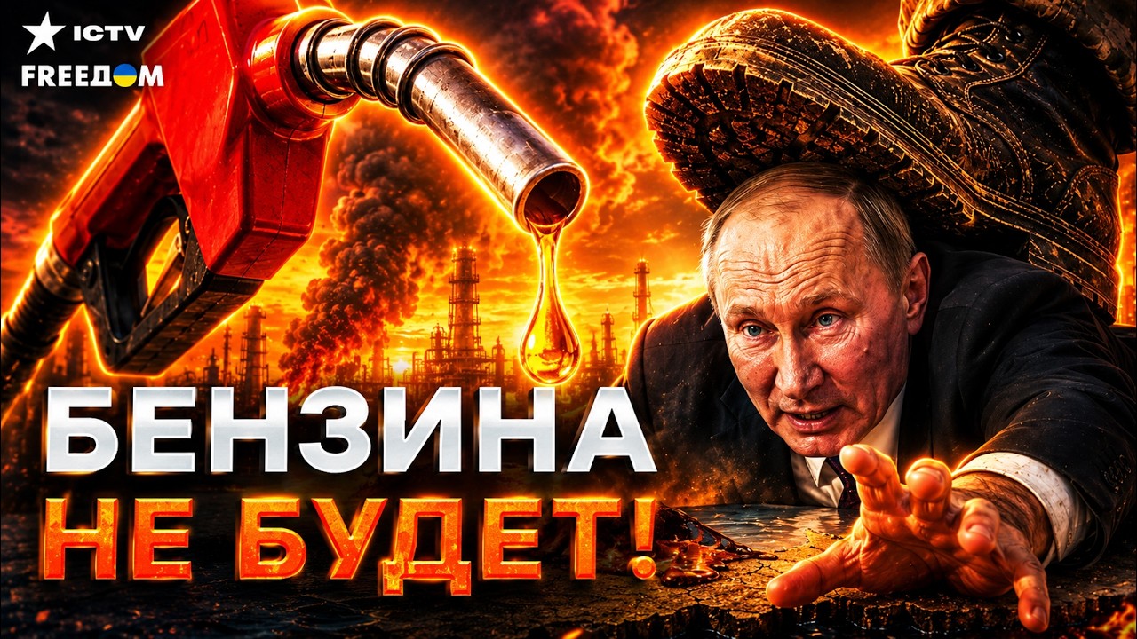 💥 БЕНЗИН КОНЧАЕТСЯ, Крым СТАЛ ОБУЗОЙ! ТОПЛИВНЫЙ КОЛЛАПС в РФ ВЫШЕЛ ИЗ-ПОД КО?