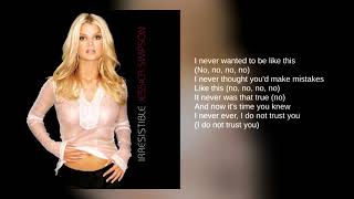 Jessica Simpson: 11. I Never (Lyrics)